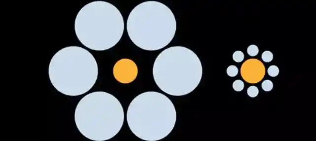 Pick the orange dot that is bigger: