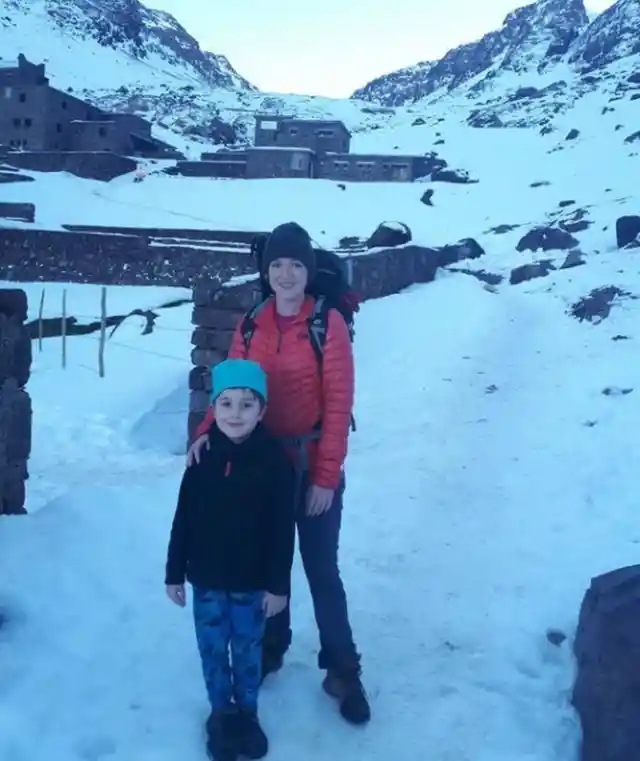 Record Breaking Six Year Old Boy Climbs North Africa’s Highest Mountain