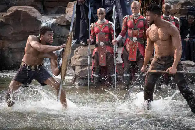 Which fictional place is the setting of Black Panther?