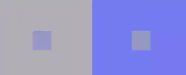Are both small squares the same color?