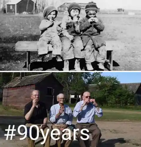 Families Recreate Vintage Photos With Hilarious Results
